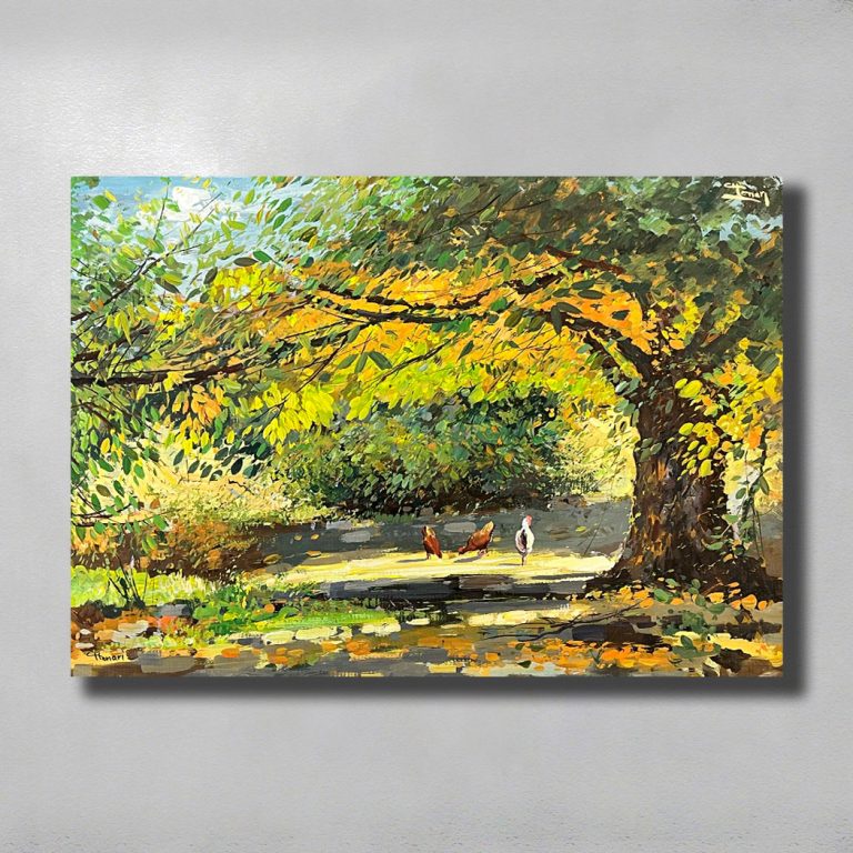 تابلو نقاشی سایه‌روشن